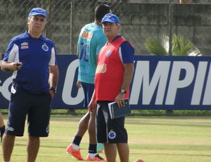 Marcelo Oliveira treino Cruzeiro (Foto: Tarcísio Badaró)