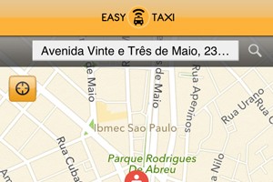 Tela do Easy Taxi (Foto: Reprodução)