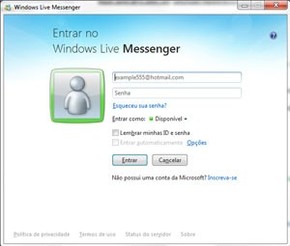 Page msn login MSN password,
