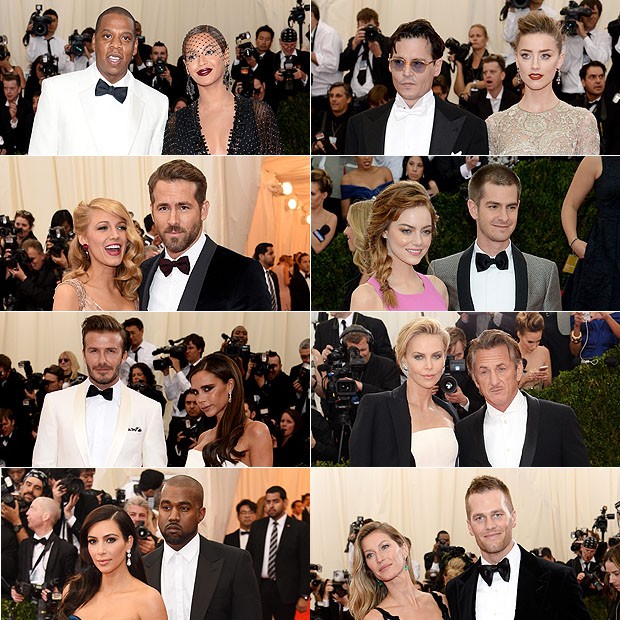 Emma Stone and Andrew Garfield at the MET Gala 2014