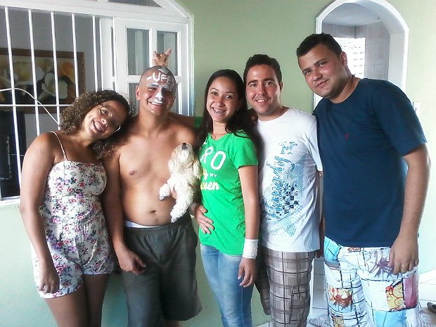 Aprovado em Medicina, Renan recebeu 'trote' da família (Foto: Arquivo Pessoal)