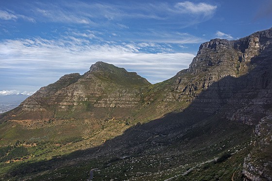 Subir ao topo da Montanha da Mesa é a atração principal na Cidade do Cabo (Foto: © Haroldo Castro/Época)