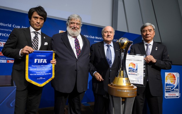 mundial fifa sorteio  Tsuneyasu Miyamoto  (Foto: AFP)