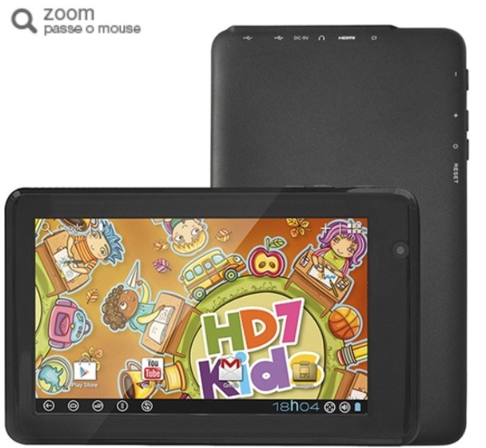 O tablet da DL também oferece jogos e aplicativos educativos (Foto: Divulgação)