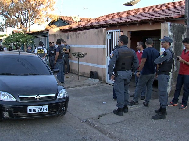 Confronto terminou em morte dentro de residência no Bairro CPA III, em Cuiabá (Foto: Reprodução/TVCA)