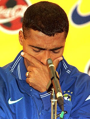 Romário cortado Copa 1998 Seleção (Foto: Cezar Loureiro / Agência O Globo)