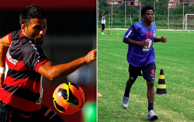 montagem - maxi biancucchi e adriano (Foto: Globoesporte.com) montagem - maxi biancucchi e adriano (Foto: Globoesporte.com)