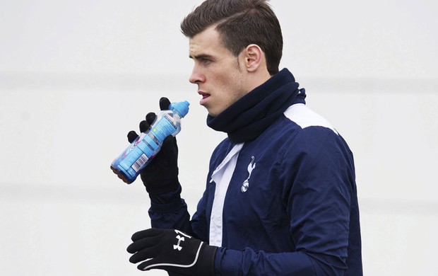 Gareth Bale tottenham treino (Foto: Agência EFE)