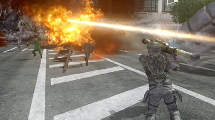 Qualquer arma que gere explosões pode ferir você mais do que os inimigos (Foto: playstationlifestyle.net)