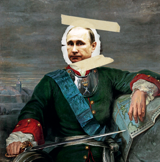 Putin (Foto: Montagem sobre foto: Daniel Graf )