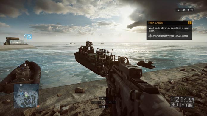 Battlefield 4: como experimentar armas e veículos no Campo de Treinamento Barcos