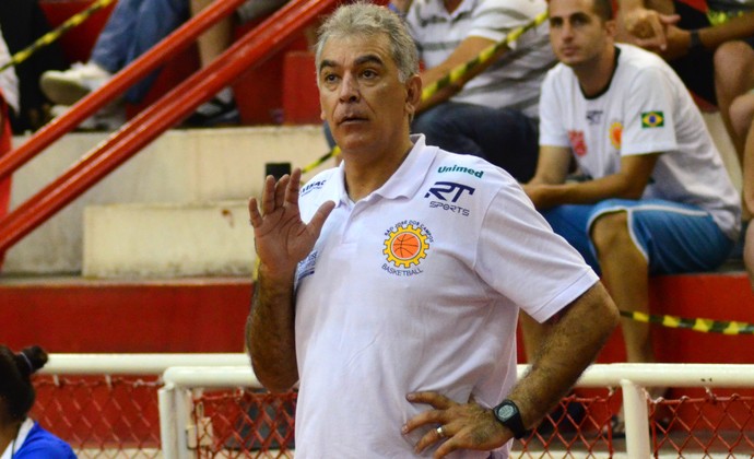 Técnico Luiz Zanon São José Basquete (Foto: Danilo Sardinha/GloboEsporte.com)