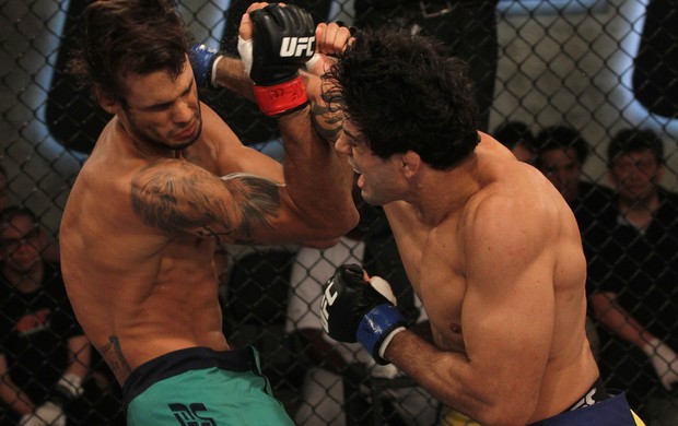 Viscardi Andrade David Vieira TUF Brasil 2 (Foto: Divulgação/UFC)