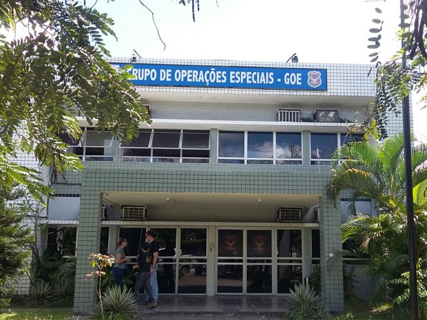 Grupo de Operações Especiais (GOE) (Foto: Cacyone Gomes/ TV Globo)