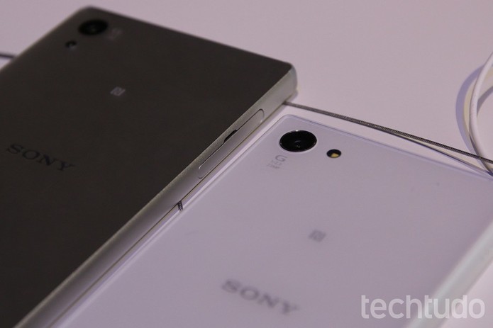 Xperia Z5 vem com câmera de 23 megapixels (Foto: Fabricio Vitorino/TechTudo)