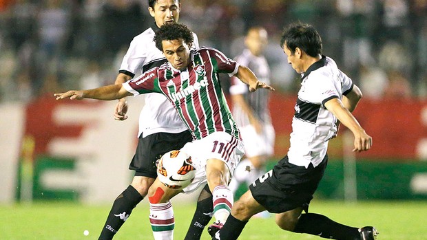 Wellington Nem jogo Fluminense Olimpia (Foto: Reuters)