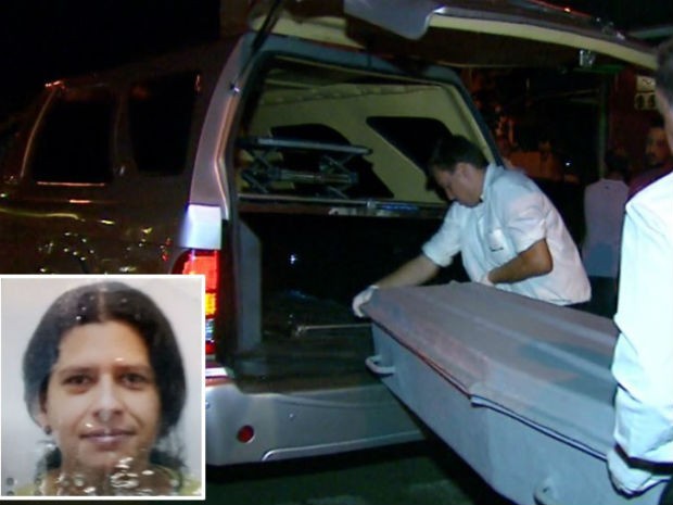 Mulher foi assassinada a tiros em bar de São Carlos (Foto: Paulo Chiari/ EPTV) Mulher foi assassinada a tiros em bar de São Carlos (Foto: Paulo Chiari/ EPTV)