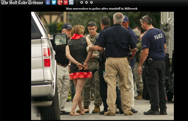 David Charles Baker, de 47 anos, foi detido pela polícia.  (Foto: Reprodução)