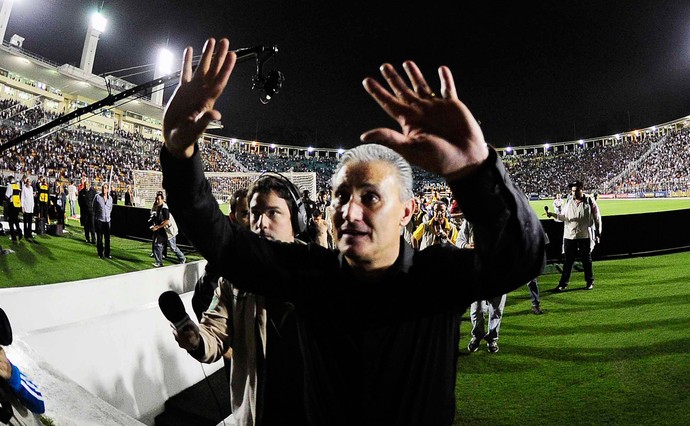 homenagem Tite Corinthians (Foto: Marcos Ribolli / Globoesporte.com)