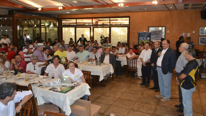 Lançamento Plano Comercial Campeonato Potiguar - Rio Grande do Norte (Foto: Jocaff Souza/GloboEsporte.com)