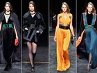 Alessandra Ambrósio, Adriana Lima e Kendall Jenner desfilam em Paris