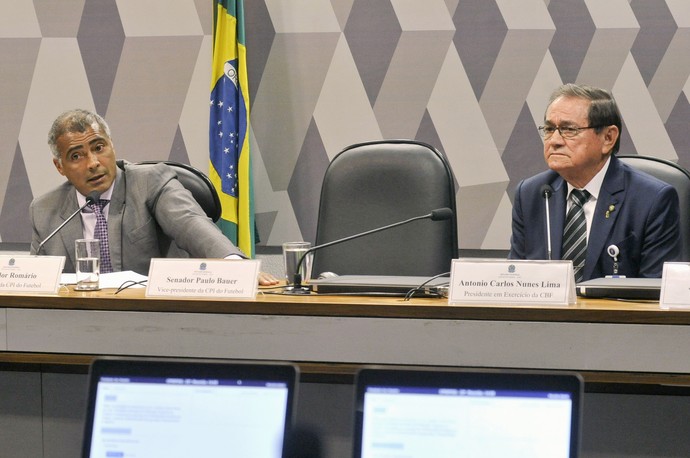 Romário Coronel Nunes CPI Senado (Foto: Geraldo Magela/Agência Senado)