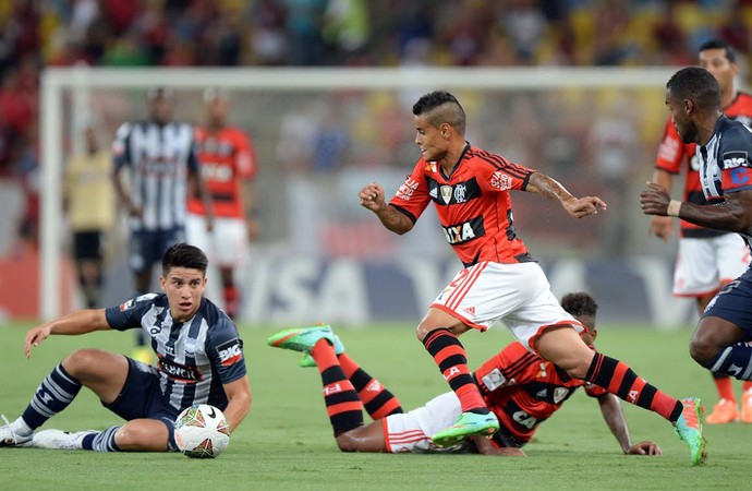Everton, Flamengo x Emelec (Foto: Alexandre Vidal/Fla Imagem)