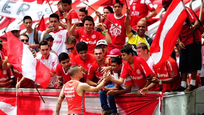Inter treino torcida Beira-Rio D'Alessandro (Foto: RIcardo Duarte / Internacional/ Divulgação) Inter treino torcida Beira-Rio D'Alessandro (Foto: RIcardo Duarte / Internacional/ Divulgação)
