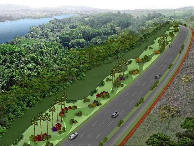 Governo começa construção de primeiro trecho de projeto Parque Várzeas do Tietê. (Foto: Divulgação)