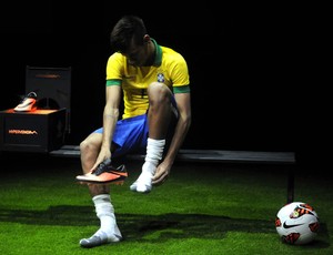 cobertura imprensa Neymar chuteira lançamento (Foto: André Durão / Globoesporte.com)
