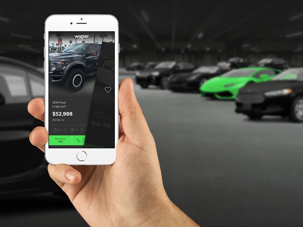 Aplicativo Wyper é chamado de Tinder dos carros (Foto: Divulgação) Aplicativo Wyper é chamado de Tinder dos carros (Foto: Divulgação)