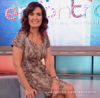 Fátima Bernardes (Foto: Encontro com Fátima Bernardes/TV Globo)