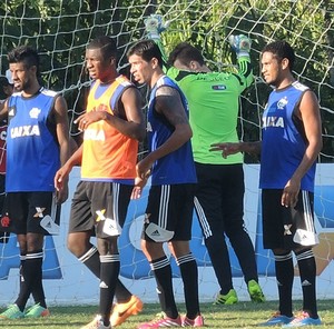 Hernane Treino Flamengo (Foto: Cahê Mota) Hernane Treino Flamengo (Foto: Cahê Mota)