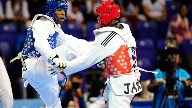 Diogo Silva taekwondo pan-americano (Foto: Luiz Pires/VIPCOMM)