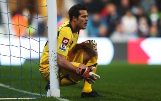 Julio Cesar goleiro Queens Park Rangers (Foto: Getty Images)