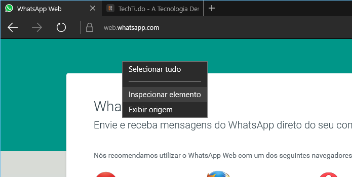 Como usar o WhatsApp Web no Microsoft Edge; saiba ativar no Windows 10 Captura-de-tela-2015-08-03-as-094104