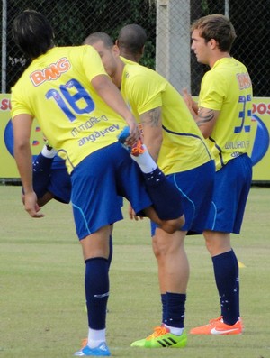 Marcelo Moreno e Nílton Treino Cruzeiro (Foto: Fernando Martins)