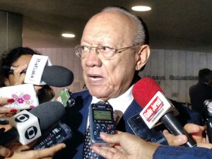Senador João Alberto Souza (PMDB-MA), presidente do Conselho de Ética do Senado (Foto: Laís Alegretti/G1)