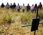 105 corpos são achados em fossa no México (AP Photo/Tony Rivera)