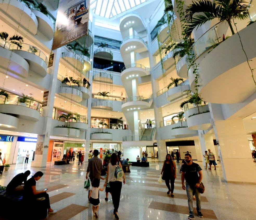 Shopping Barra é um dos estabelecimentos que terão horário modificado na Semana Santa (Foto: Divulgação)