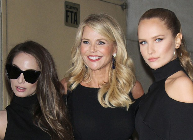 Alexa Ray Joel, Christie Brinkley e Sailor Lee Brinkley-Cook (Foto: AKM-GSI) Alexa Ray Joel, Christie Brinkley e Sailor Lee Brinkley-Cook (Foto: AKM-GSI)