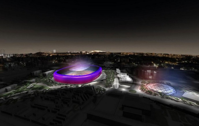 camp nou bacelona estádio (Foto: Divulgação  )