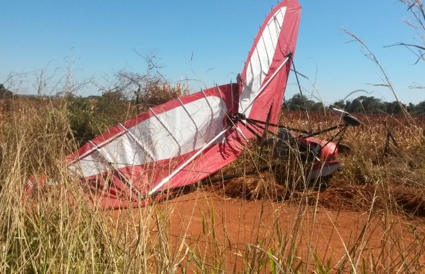 [Brasil] Idoso morre em queda de ultraleve durante seu 1º voo sozinho em Goiás Ultra2