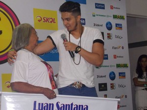 Luan Santana (Foto: Henrique Mendes/G1)