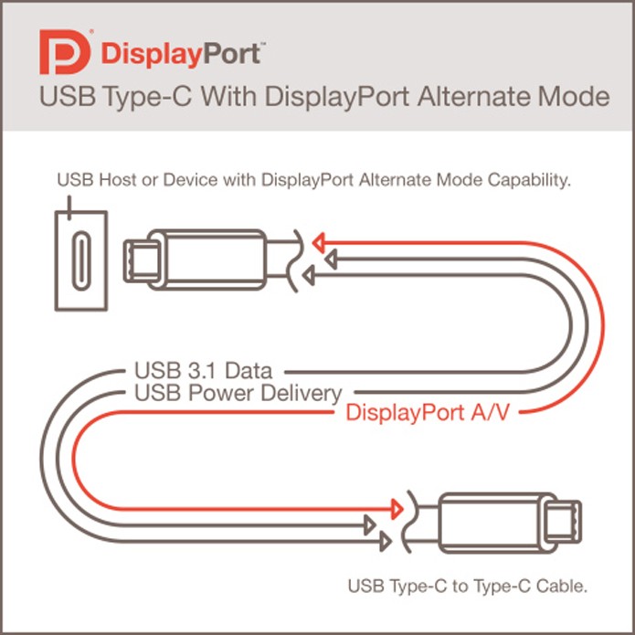USB 3.1 Tipo-C vai transmitir áudio e vídeo através de DisplayPort (foto: Reprodução/Business Insider)