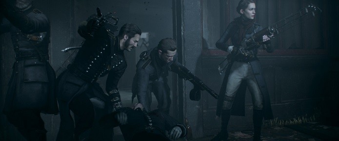 The Order 1886: ação na demonstração exigia resgatar companheiro ferido. (Foto: Divulgação)