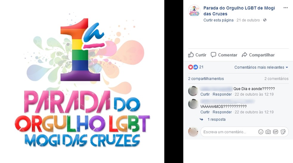 Por Causa De Data Autoriza O Para Parada Gay Em Mogi Negada F Rum Lgbt Acusa Prefeitura De