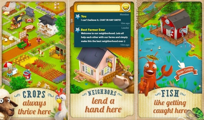 Hay Day fez bateria do iPad cair de 73% para 65% em 15 minutos (Foto: Divulgação)