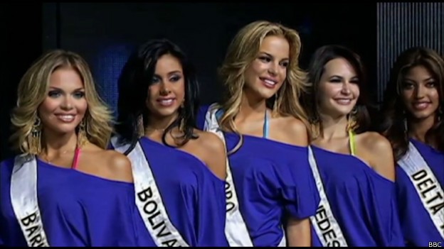 Venezuela é conhecida por ter vencido sete vezes o concurso de Miss Universo (Foto: BBC/Reprodução)