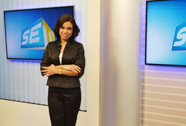 Paulla Azevedo apresenta o SETV 2ª Edição desta segunda-feira, 28. (Foto: Divulgação / TV Sergipe)
